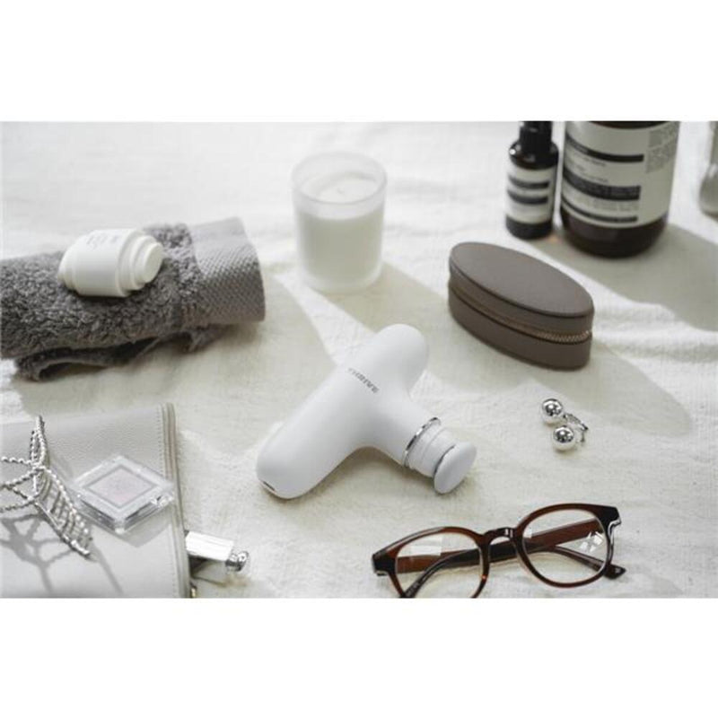 THRIVE スリースタイルガン BM-01（WH） 全身セルフケア ホワイト 1台