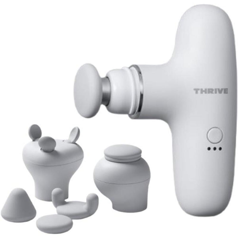 THRIVE スリースタイルガン BM-01（WH） 全身セルフケア ホワイト 1台