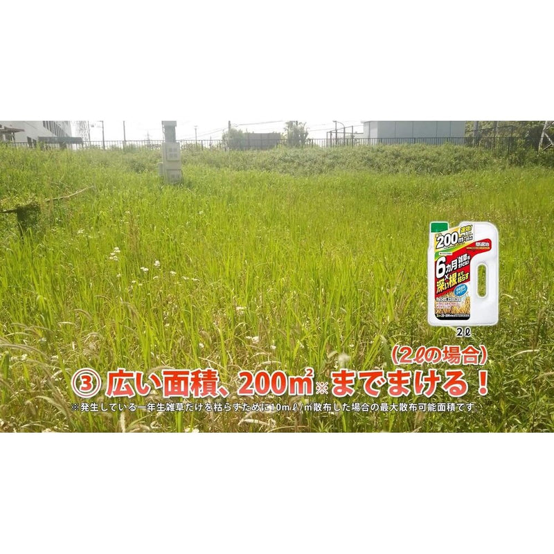 住友化学园艺除草百万长淋浴 2L 度