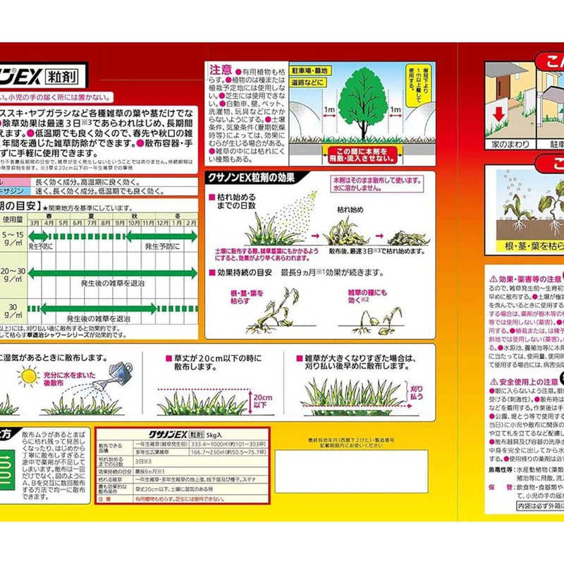 （農）住友化学園芸 クサノンEX粒剤 5kg