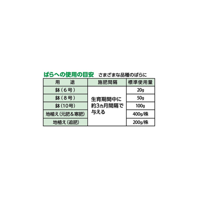 住友化学園芸 マイローズばらの天然有機肥料 1Kg