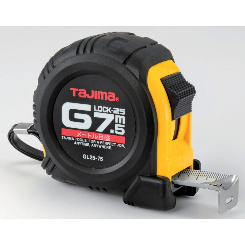 GL2575BL タジマ Gロック-25 7.5m メートル目盛 メーカー直送 ▼返品・キャンセル不可【他商品との同時購入不可】