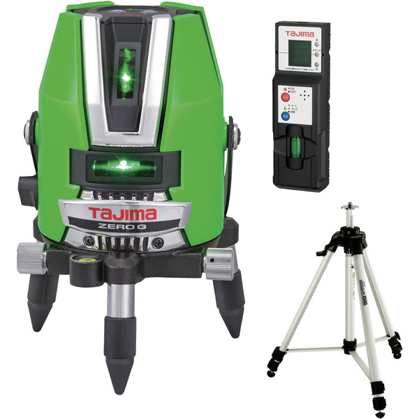 ZEROGKYSET タジマ ゼロジ―KY 受光器・三脚セット メーカー直送 ▼返品・キャンセル不可【他商品との同時購入不可】
