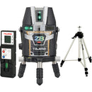 レーザー墨出し器 ZERO BLUE 受光器・三脚セット メーカー直送 ▼返品・キャンセル不可【他商品との同時購入不可】