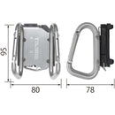 タジマ 着脱式工具ホルダーステン カラビナダブル 小 メーカー直送 ▼返品・キャンセル不可【他商品との同時購入不可】