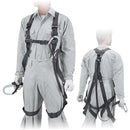 タジマ ハーネスGS 平ロープ ダブルL1セット 黒 Lサイズ メーカー直送 ▼返品・キャンセル不可【他商品との同時購入不可】