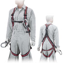 タジマ ハーネスGS 蛇腹 ダブルL2セット ライン赤 Lサイズ メーカー直送 ▼返品・キャンセル不可【他商品との同時購入不可】