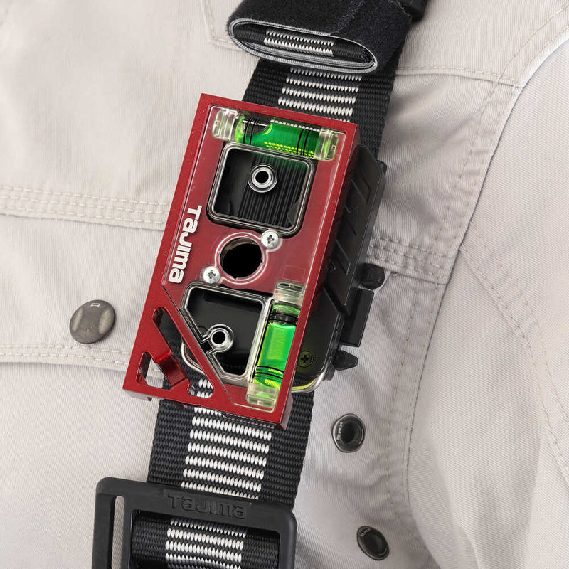 SFDKLC93R タジマ セフ電工レベル93 クリア レッド メーカー直送 ▼返品・キャンセル不可【他商品との同時購入不可】