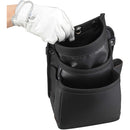 SFKBK2M2H タジマ 着脱式腰袋 K 2段中 ツインフック メーカー直送 ▼返品・キャンセル不可【他商品との同時購入不可】