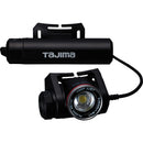 キープジャスト外部電源ヘッドライト 充電池セット メーカー直送 ▼返品・キャンセル不可【他商品との同時購入不可】