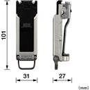 タジマ セフホルダー胴ベルト用 クリップ式 金属 スリム メーカー直送 ▼返品・キャンセル不可【他商品との同時購入不可】