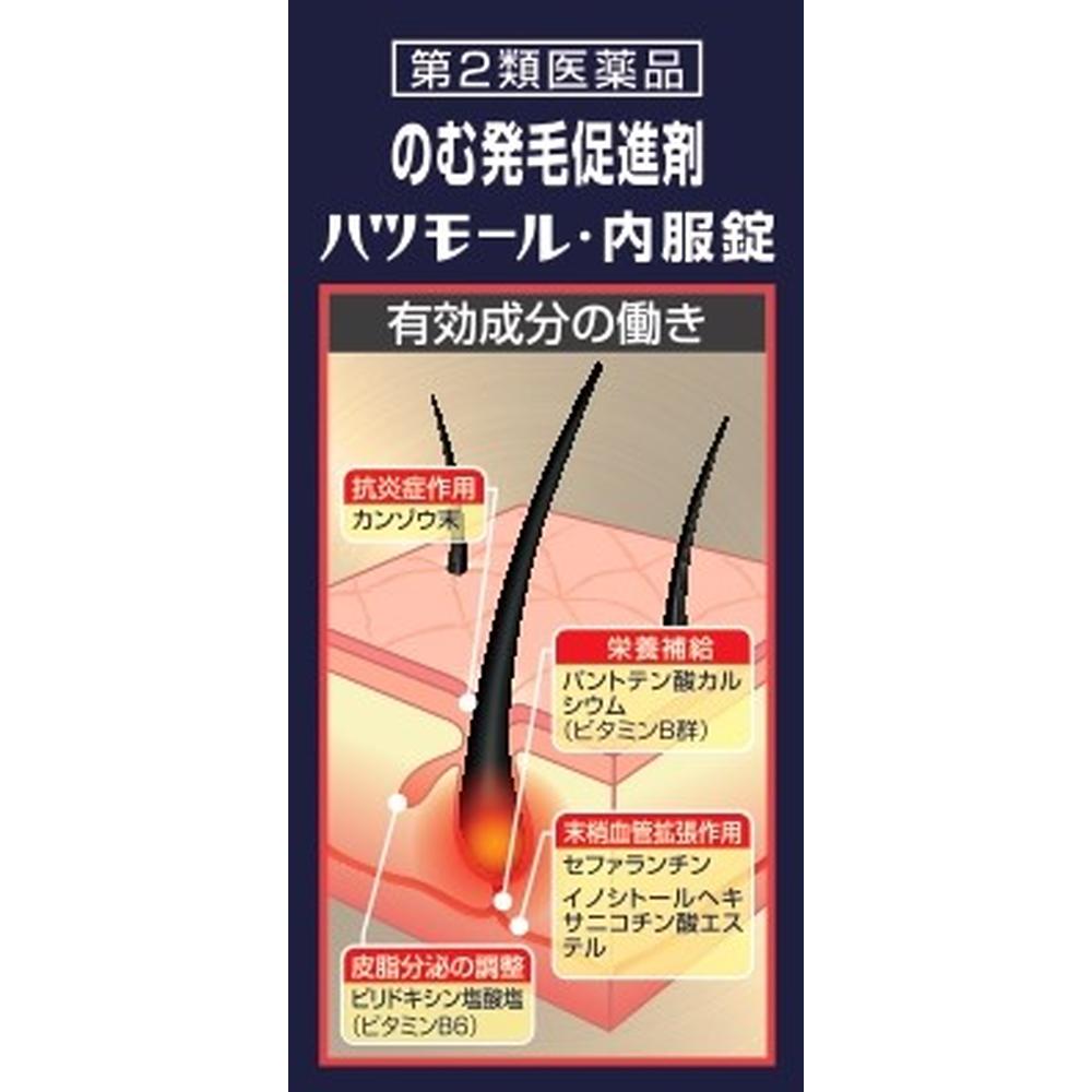 【オープニング 大放出セール】 第2類医薬品】ハツモール内服錠 60錠 医薬品・指定医薬部外品