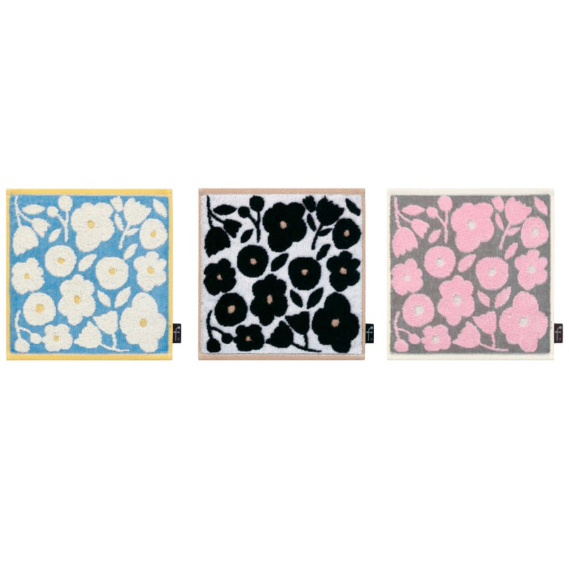 日繊商工 FUFU MONO FORM エメ タオルチーフ ブルー 1枚