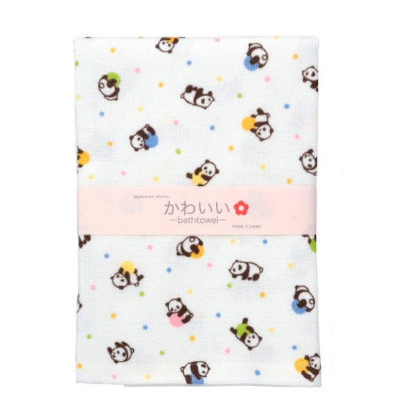 日繊商工 ジャパニーズスタイル ころころぱんだ バスタオル 1枚