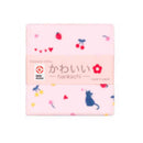 日繊商工 ジャパニーズスタイル フルーツとねこ ハンカチ 1枚