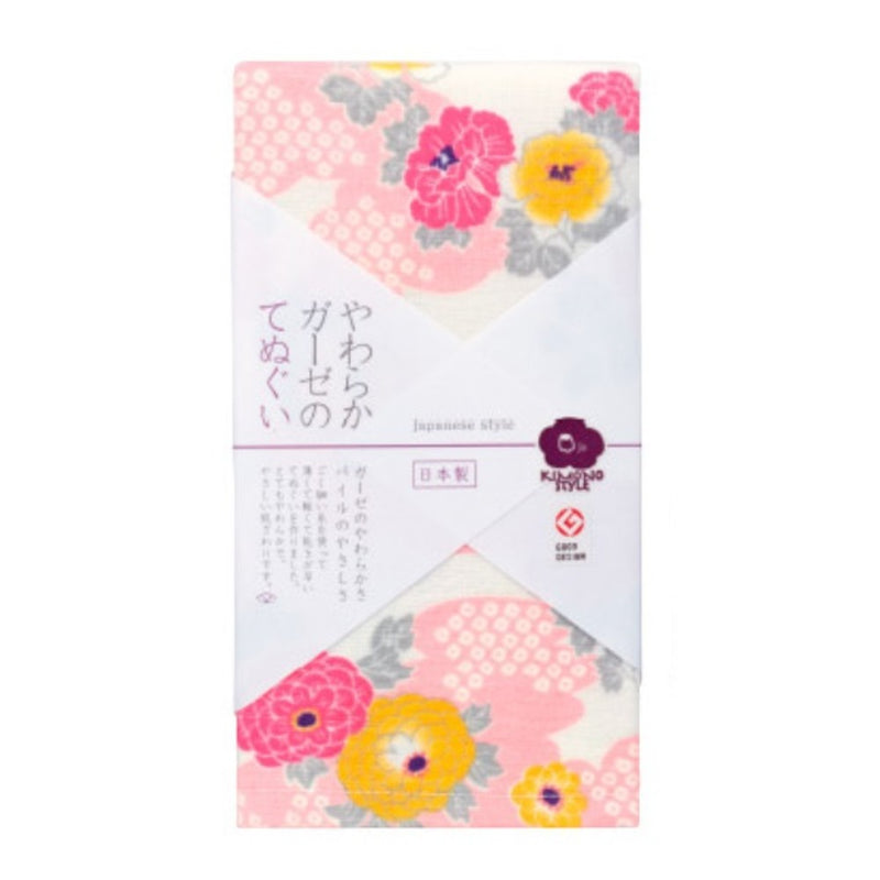 日繊商工 ジャパニーズスタイル 花霞 てぬぐい 1枚