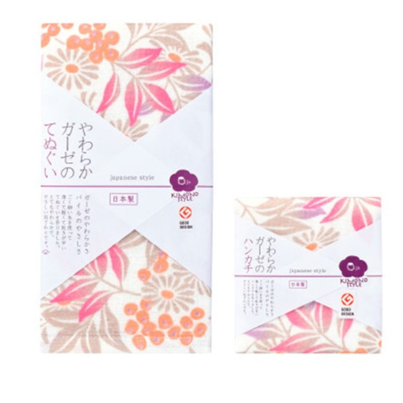 日繊商工 ジャパニーズスタイル うららか ハンカチ 1枚
