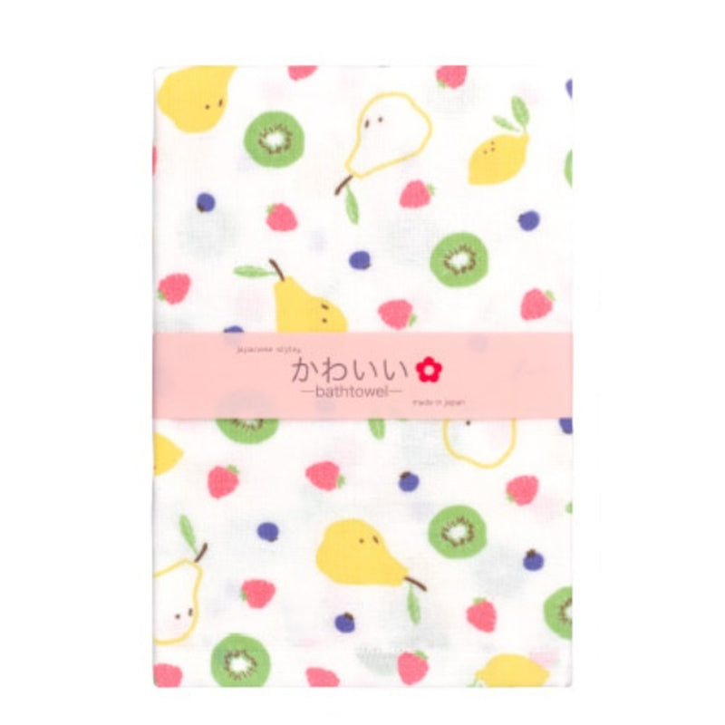 日繊商工 ジャパニーズスタイル フルーツティ バスタオル 1枚