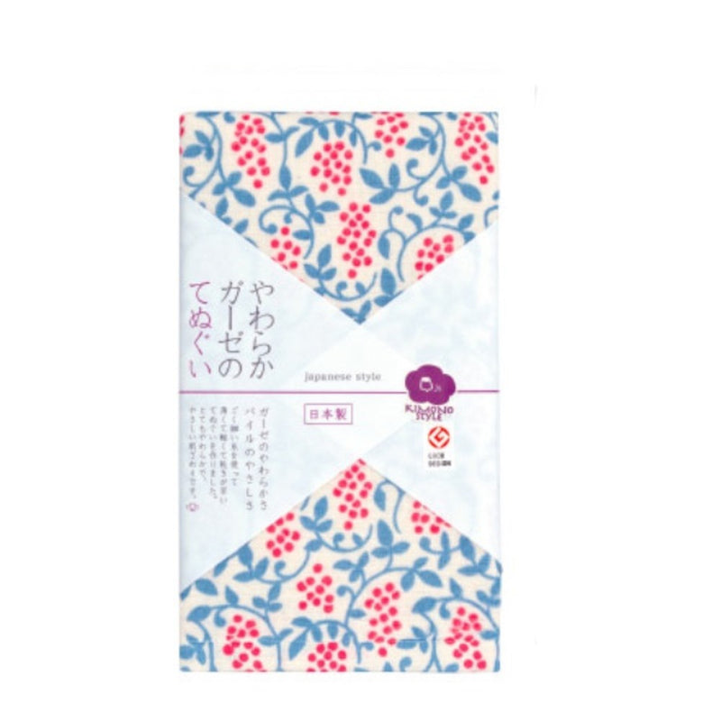 日繊商工 ジャパニーズスタイル 実と唐草 てぬぐい 1枚