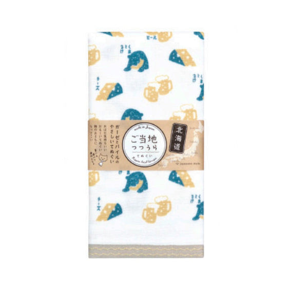 日繊商工 ジャパニーズスタイル ご当地つつうら てぬぐい 北海道1 1枚