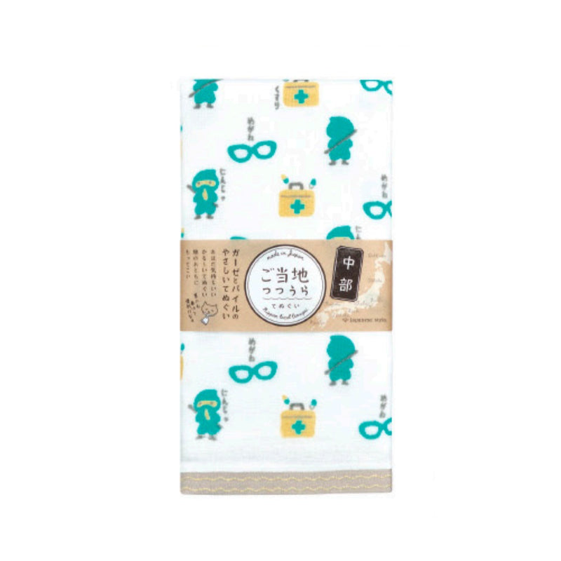 日繊商工 ジャパニーズスタイル ご当地つつうら てぬぐい 中部2 1枚