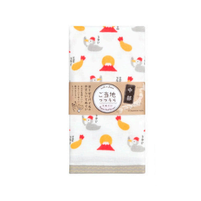 日繊商工 ジャパニーズスタイル ご当地つつうら てぬぐい 中部3 1枚
