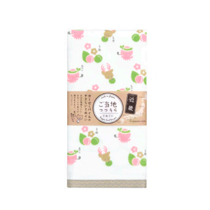 日繊商工 ジャパニーズスタイル ご当地つつうら てぬぐい 近畿2 1枚