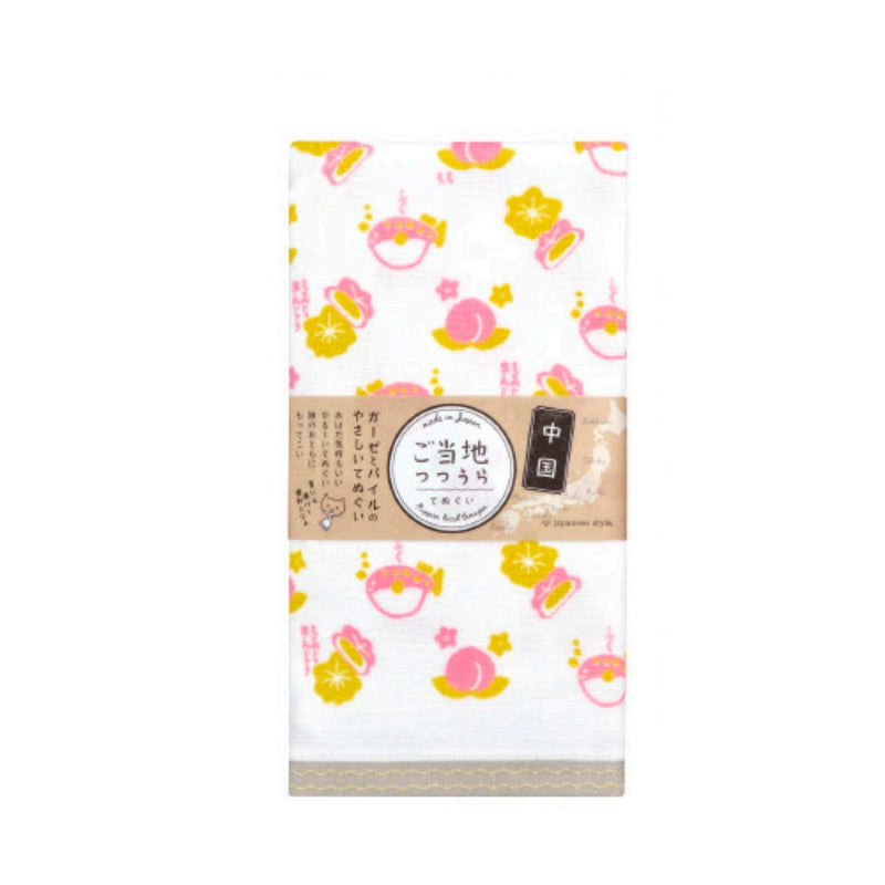 日繊商工 ジャパニーズスタイル ご当地つつうら てぬぐい 中国2 1枚