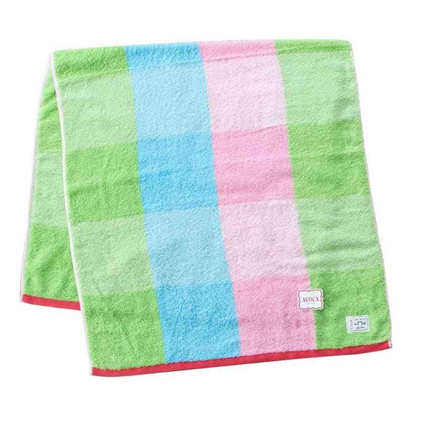 日繊商工 AVOCA バスタオル タッタ グリーン 1枚