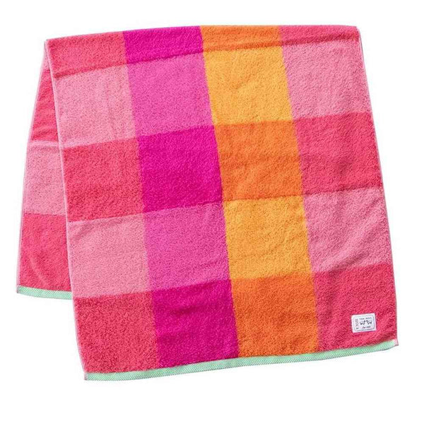 日繊商工 AVOCA バスタオル タッタ ピンク 1枚