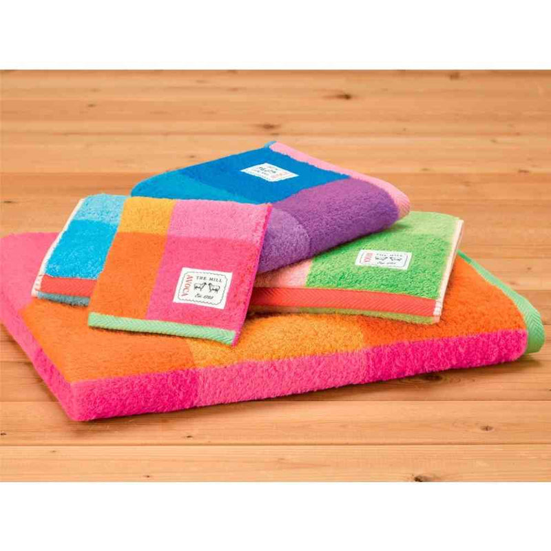 日繊商工 AVOCA ウォッシュタオル タッタ ピンク 1枚
