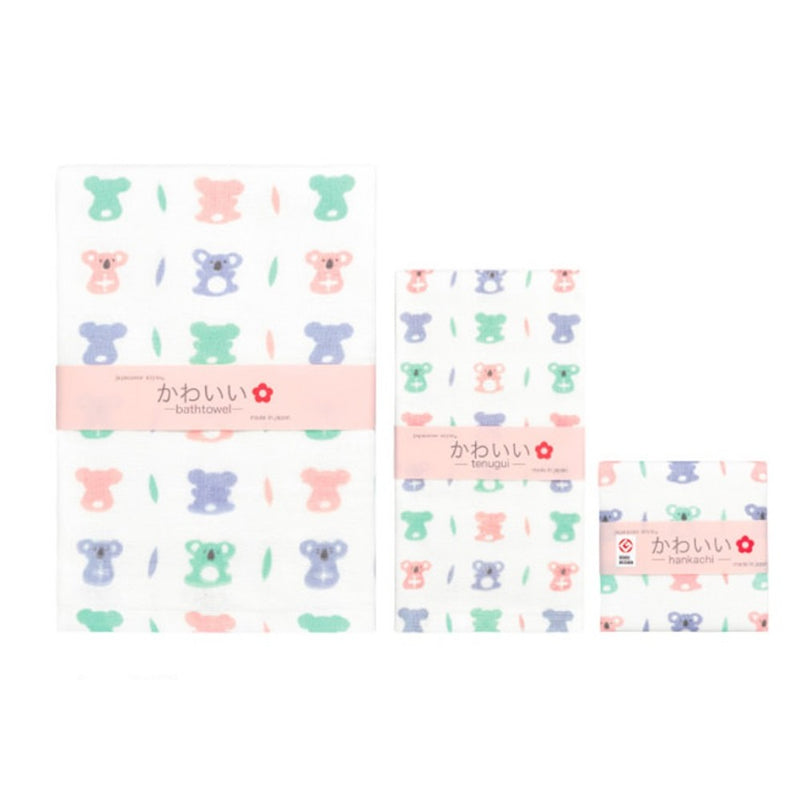 日繊商工 ジャパニーズスタイル ぐーぱーコアラ バスタオル 1枚
