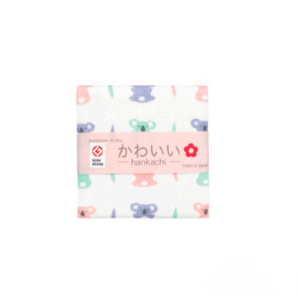 日繊商工 ジャパニーズスタイル ぐーぱーコアラ ハンカチ 1枚