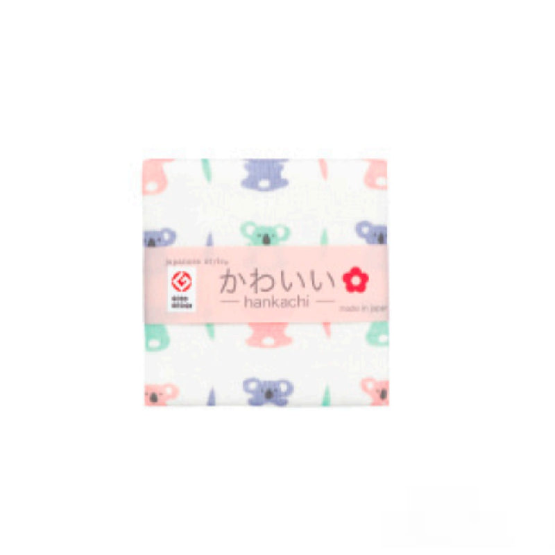 日繊商工 ジャパニーズスタイル ぐーぱーコアラ ハンカチ 1枚