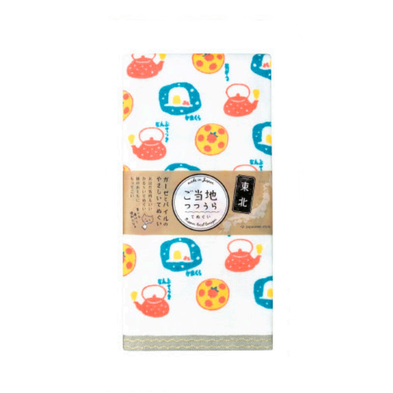 日繊商工 ジャパニーズスタイル ご当地つつうら てぬぐい 東北3 1枚