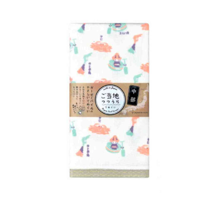 日繊商工 ジャパニーズスタイル ご当地つつうら てぬぐい 中部4 1枚
