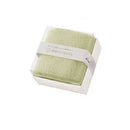 日繊商工 綿雪キューブ フェイスタオル イエロー 1枚