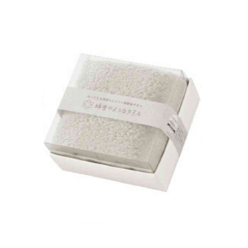 日繊商工 綿雪キューブ バスタオル ベージュ 1枚