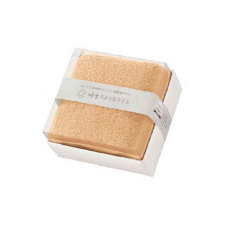 日繊商工 綿雪キューブ バスタオル オレンジ 1枚