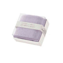日繊商工 綿雪キューブ バスタオル パープル 1枚