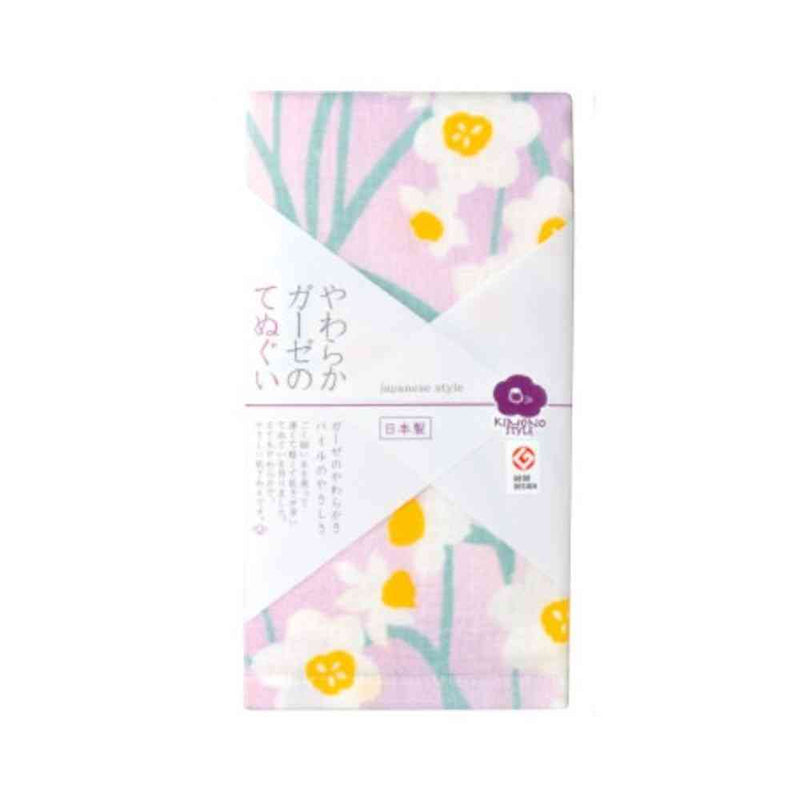 日繊商工 ジャパニーズスタイル 水仙 てぬぐい 1枚