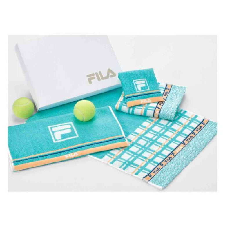 日繊商工 FILA ラグーナ ロングタオルセット 箱入り 2枚