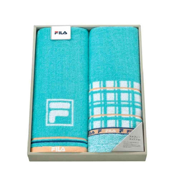 日繊商工 FILA ラグーナ ロングタオルセット 箱入り 2枚
