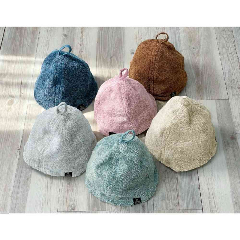 日繊商工 ココチエナサウナ サウナハット ブラウン 1枚