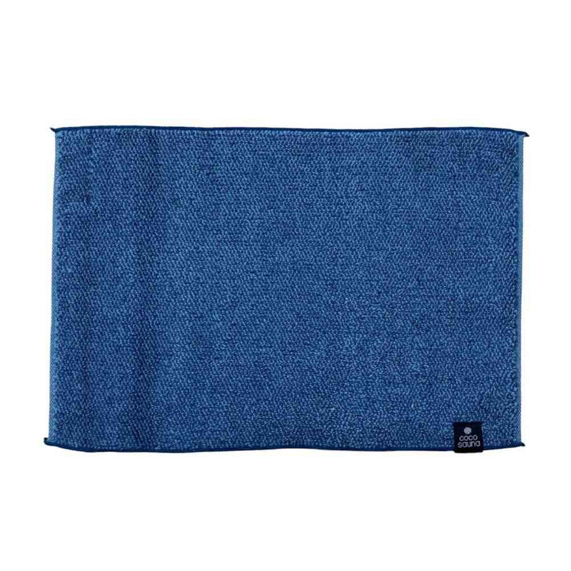 日繊商工 ココチエナサウナ サウナマット ネイビーブルー 1枚