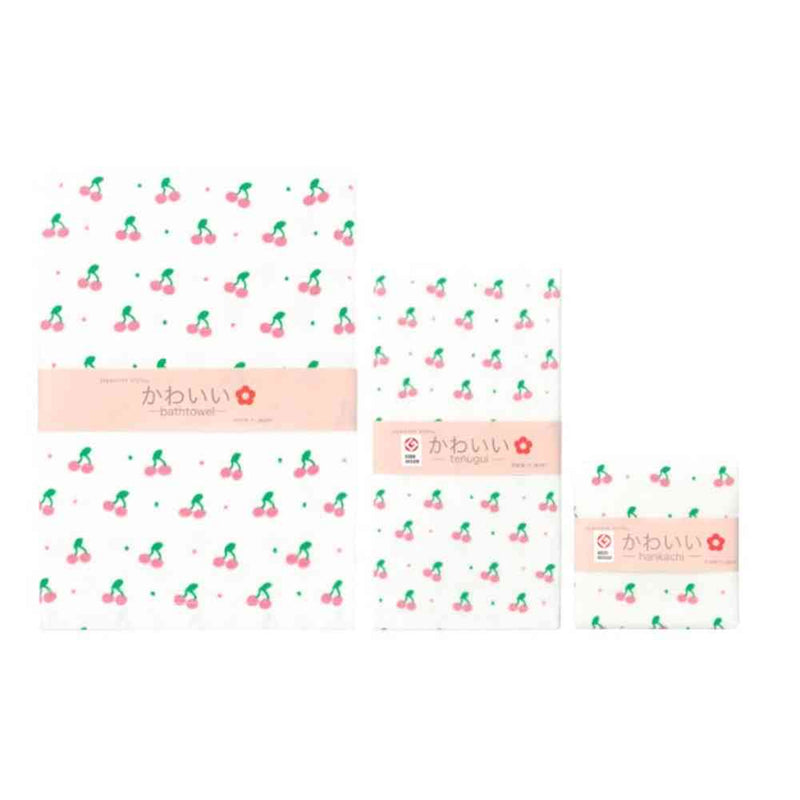 日繊商工 ジャパニーズスタイル チェリー てぬぐい 1枚