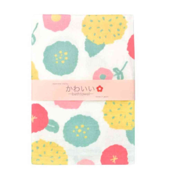 日繊商工 ジャパニーズスタイル フラワーダンス バスタオル 1枚