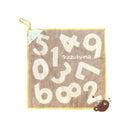 日繊商工 かずくま ワッペン ループ付ウォッシュタオル ベージュ 1枚