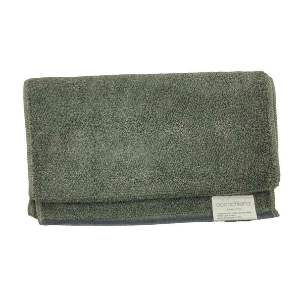日繊商工 ココチエナ2 バスタオル ダークグリーン 1枚