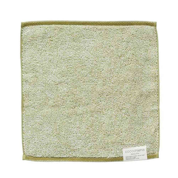 日繊商工 ココチエナ2 ウォッシュタオル グリーン 1枚